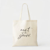 Tunt van de Groom Modern Minimalist Canvas tas (Voorkant)