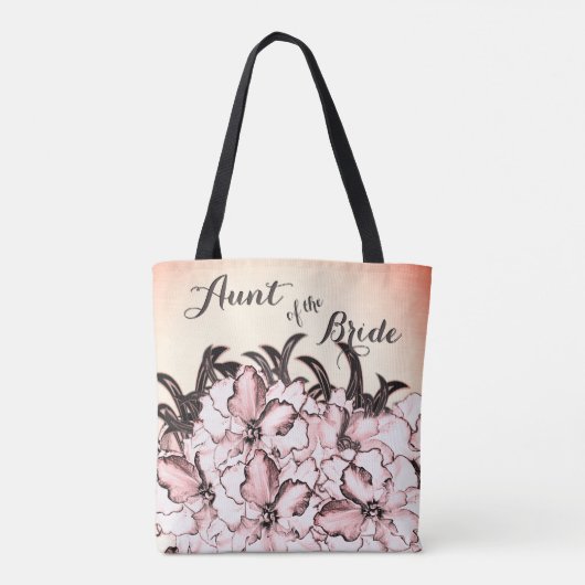 Tunt van de Roze Canvas tas van de Bride (Achterkant)