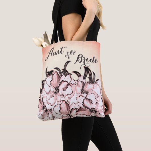 Tunt van de  Roze Canvas tas van de Bride (Dichtbij)