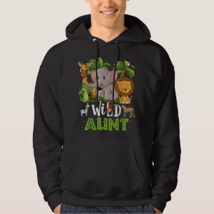 Tunt van de Wilde dierentuin Birthday Safari Oerwo Hoodie