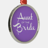 Tunt van het Manuscript van de Retro van de Bride Metalen Ornament (Rechts)