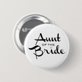 Tunt van het Zwarte Manuscript van de Retro van de Ronde Button 5,7 Cm (Voorkant /achterkant)