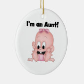 Tunt van New Niece T-shirts en cadeautjes Keramisch Ornament (Rechts)