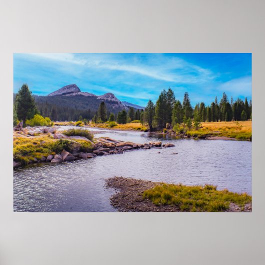 Tuolumne Meadow Poster | Yosemite Landschap (Voorkant)