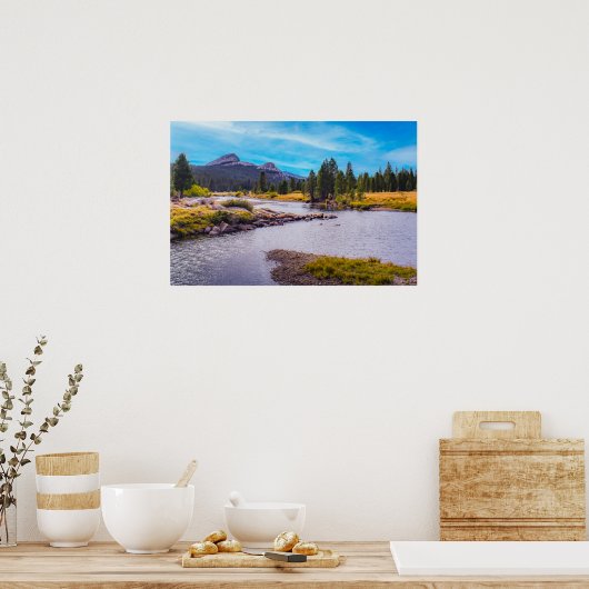 Tuolumne Meadow & Tuolumne Creek Poster (Keuken)