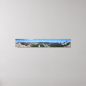 Tuolumne Meadows Panorama uit Fairview Dome - Yos Canvas Afdruk (Voorkant)