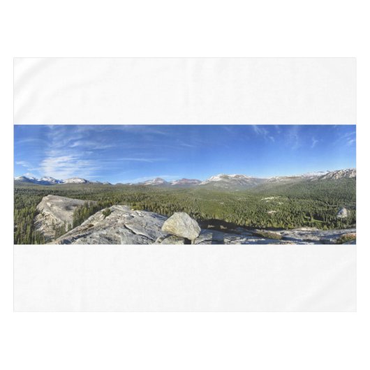 Tuolumne Meadows van Lembert Dome 3 - Yosemite Tafelkleed (Voorkant (Horizontaal))