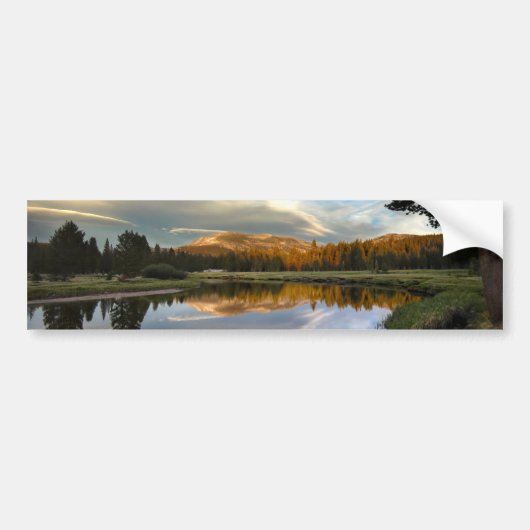 Tuolumne Meadows - Yosemite - John Muir Trail Bumpersticker (Voorkant)