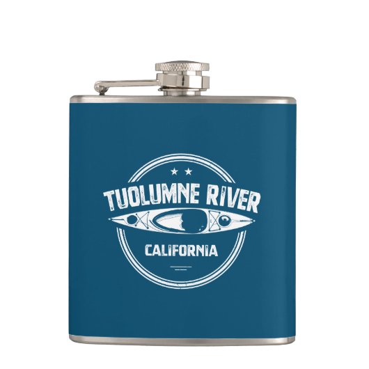 Tuolumne River, Californië Heupfles (Voorkant)