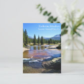 Tuolumne River in de Tuolumne Meadows, Yosemite, C Briefkaart (Staand voorkant)