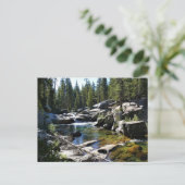 Tuolumne River in de Tuolumne Meadows, Yosemite, C Briefkaart (Staand voorkant)