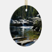 Tuolumne River in de Tuolumne Meadows, Yosemite, C Keramisch Ornament (Rechts)