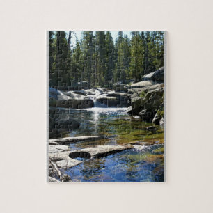 Tuolumne River in de Tuolumne Meadows, Yosemite, C Legpuzzel