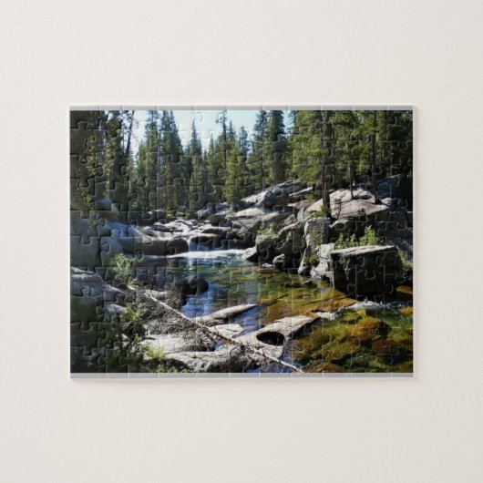 Tuolumne River in de Tuolumne Meadows, Yosemite, C Legpuzzel (Horizontaal)