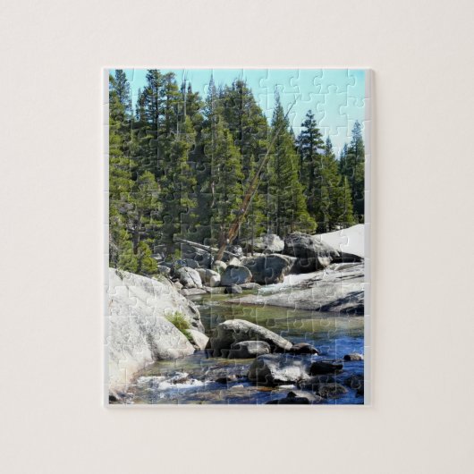 Tuolumne River in de Tuolumne Meadows, Yosemite, C Legpuzzel (Verticaal)