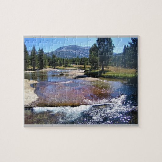 Tuolumne River in de Tuolumne Meadows, Yosemite, C Legpuzzel (Horizontaal)