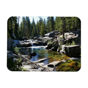 Tuolumne River in de Tuolumne Meadows, Yosemite, C Magneet