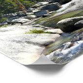Tuolumne River in de Tuolumne Meadows, Yosemite, C Poster (Hoek)