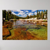 Tuolumne River, Tuolumne Meadows, Yosemite. Poster (Voorkant)