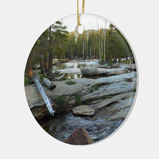 Tuolumne, rivier de Campground, Yosemite, CA Keramisch Ornament (Links)