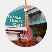 Tupelo Honey Cafe, Asheville, Tupelo Honey Cafe Keramisch Ornament (Voorkant)