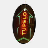 Tupelo-kerstversiering Keramisch Ornament (Rechts)