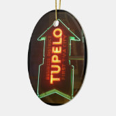 Tupelo-kerstversiering Keramisch Ornament (Links)