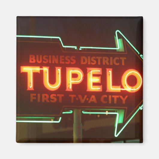 Tupelo. Magneet (Voorkant)