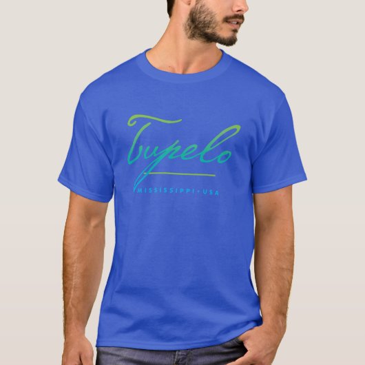 Tupelo Mississippi Oversized T-shirt (Voorkant)