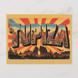 Tupiza Bolivia Rode Kloof Badlands Rotskunst Briefkaart