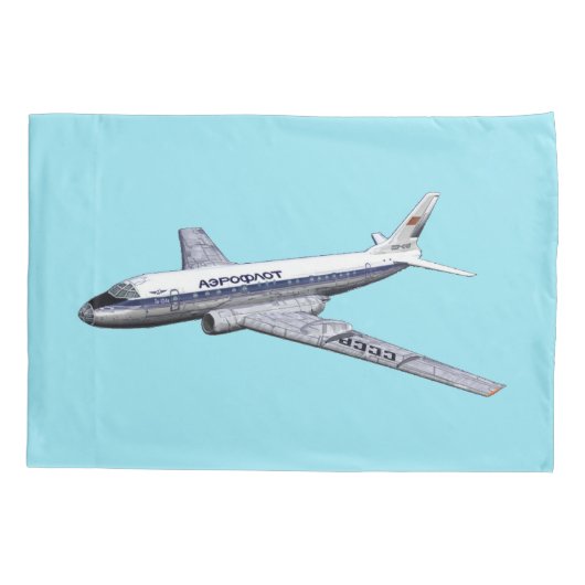 Tupolev (Т у о е в) Tu-104 Kussensloop (Achterkant)