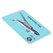 Tupolev (Т у о е в) Tu-104 Magneet (Rechterzijde)