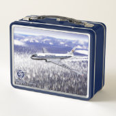 Tupolev (Т у о л в) Tu-104 over Siberië (Achterkant)