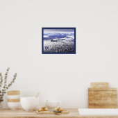 Tupolev (Т у о л в) Tu-104 over Siberië Poster (Keuken)