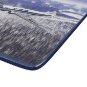 Tupolev (Т у о л в) Tu-104 over Siberië Snijplank (Hoek)