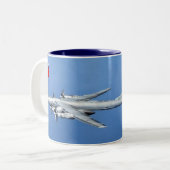 Tupolev 95 "Beer" Bomber Mok (Voorkant links)