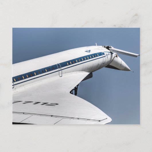 Tupolev TU-144 Briefkaart (Voorkant)