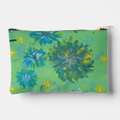 Tuquoise Twinkle Floral Accessoires Pouch Etui (Achterkant)