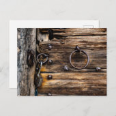 Tür mit Schloss Briefkaart (Voorkant / Achterkant)