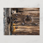 Tür mit Schloss Briefkaart (Voorkant)