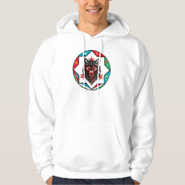 Turan Black Wolf Unity Design Hoodie