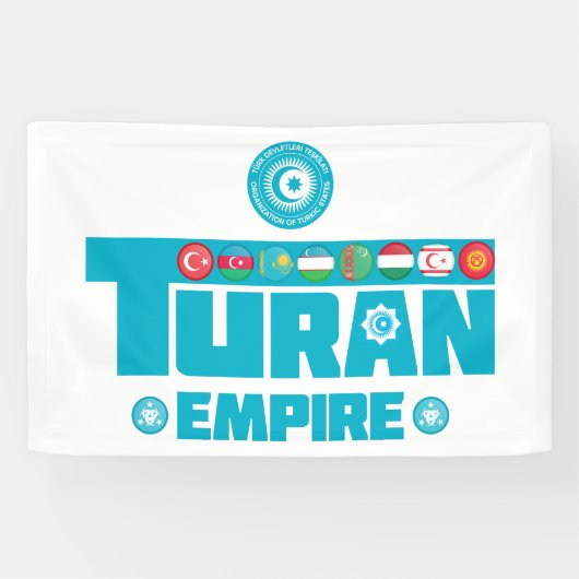 Turan Empire Design Spandoek (Horizontaal)