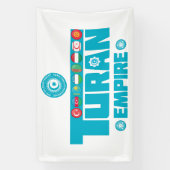 Turan Empire Design Spandoek (Verticaal)