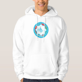 Turan Runen & Osmanische Kalligraphie Design Hoodie