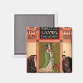 Turandot, een Puccini Opera Magneet (Voorkant / Achterkant)