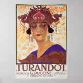 Turandot Opera Poster (Voorkant)