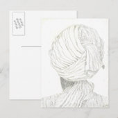 Turban Briefkaart (Voorkant / Achterkant)