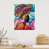 Turban Girl Poster (Keuken)