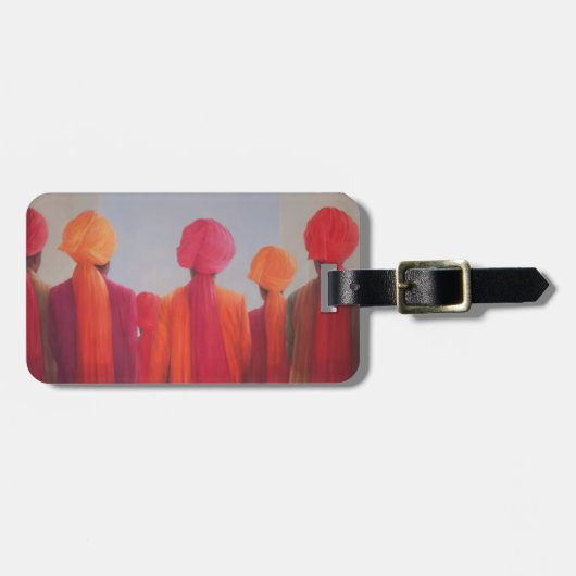 Turban-groep 2012 bagagelabel (Voorkant horizontaal)