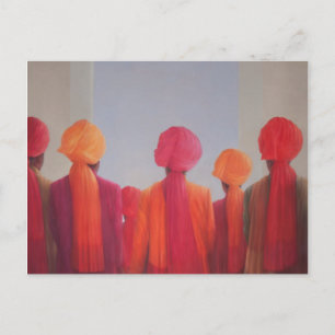 Turban-groep 2012 briefkaart